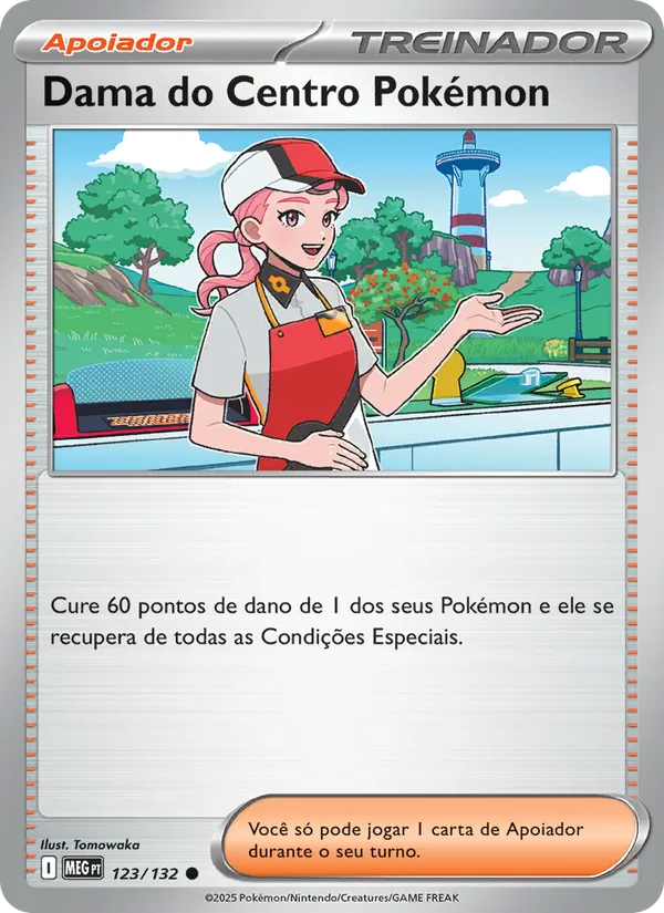 Dama do Centro Pokémon
