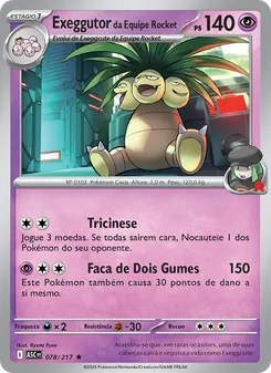 Team Rocket's Exeggutor