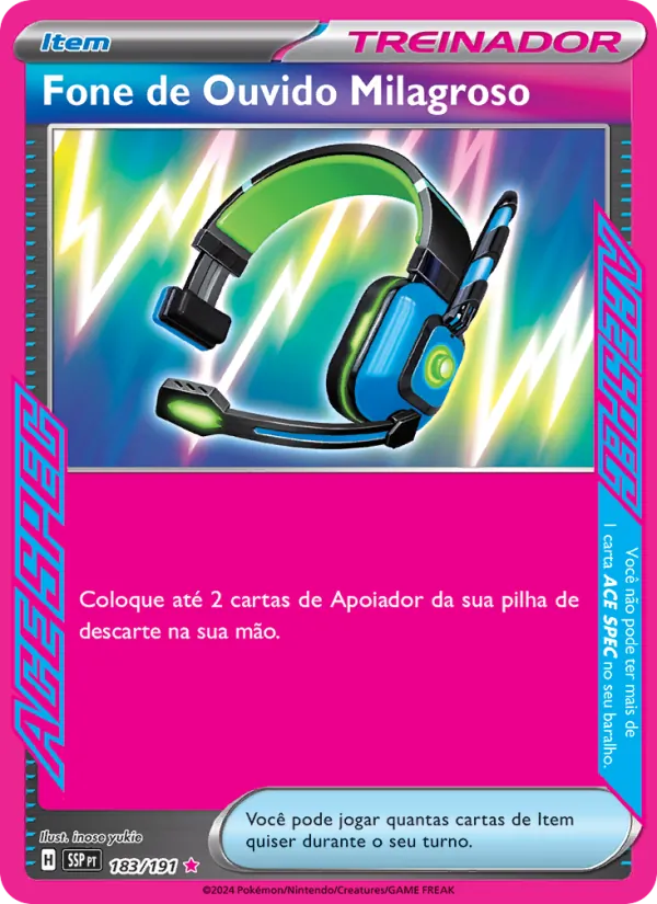 Fone de Ouvido Milagroso