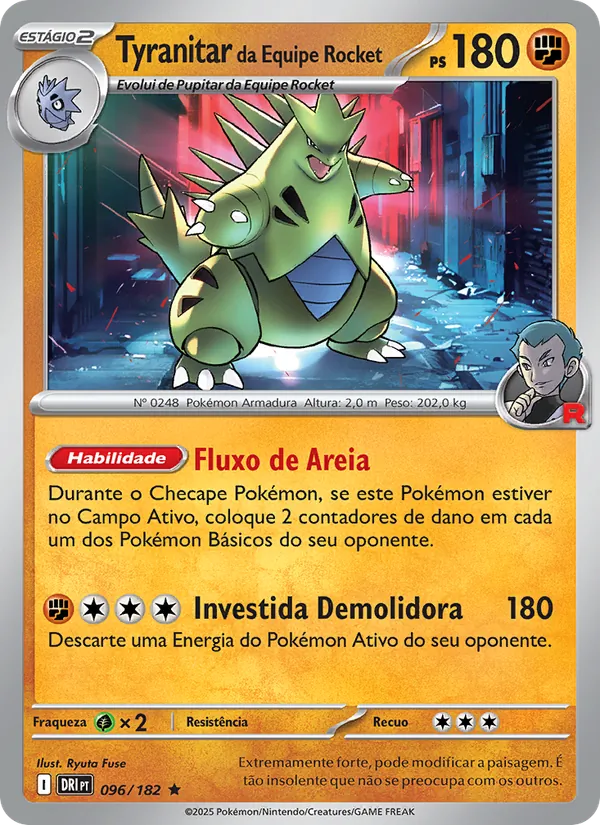 Tyranitar da Equipe Rocket