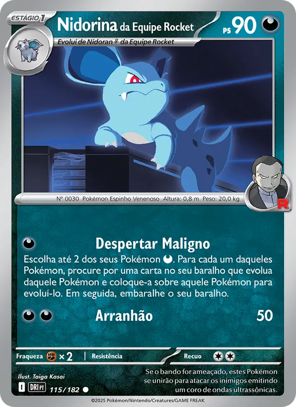 Nidorina da Equipe Rocket