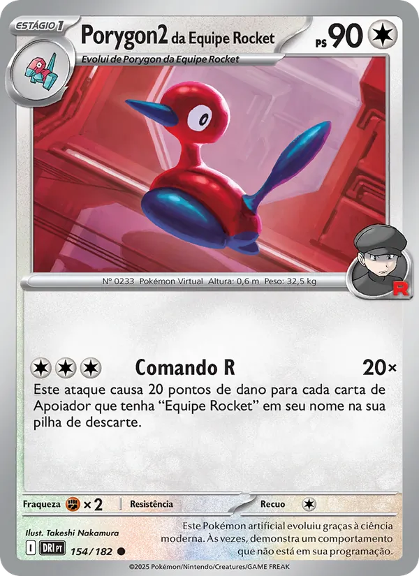 Porygon2 da Equipe Rocket