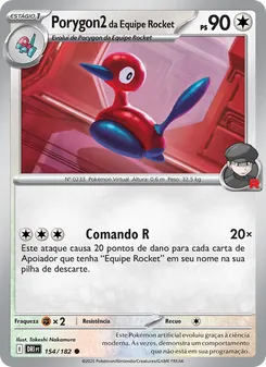 Porygon2 da Equipe Rocket