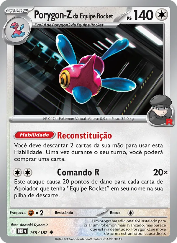 Porygon-Z da Equipe Rocket