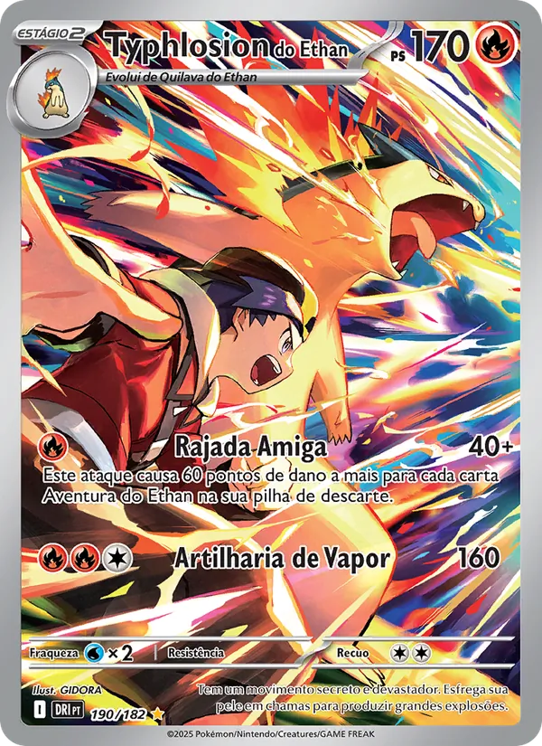 Typhlosion do Ethan