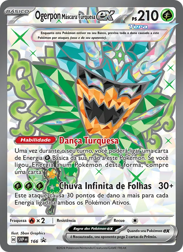 Ogerpon Máscara Turquesa ex